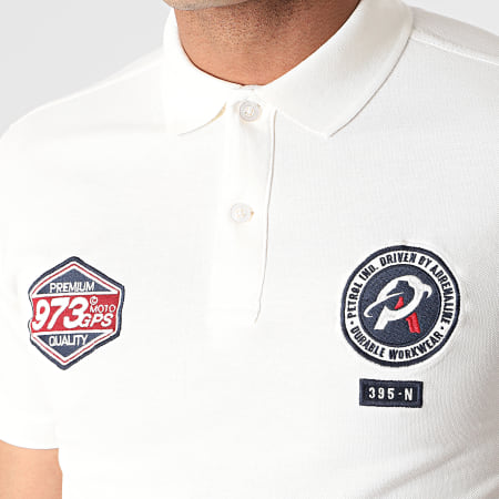 Petrol Industries - Polo Manches Courtes 902 Blanc