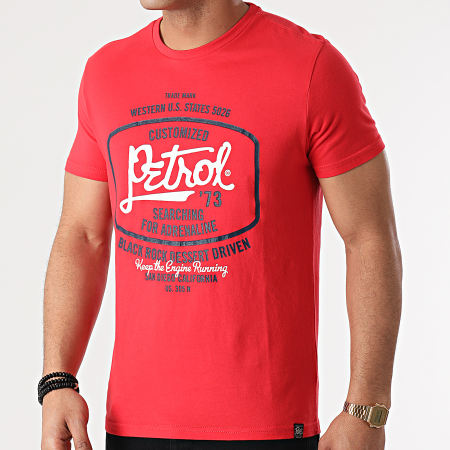 Petrol Industries - Tee Shirt 605 Rouge