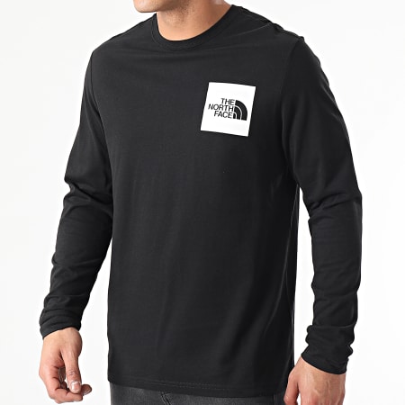The North Face - Tee Shirt Manches Longues Fine 7FTKY Noir