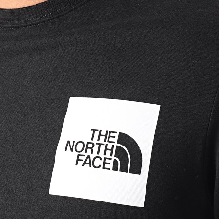 The North Face - Tee Shirt Manches Longues Fine 7FTKY Noir