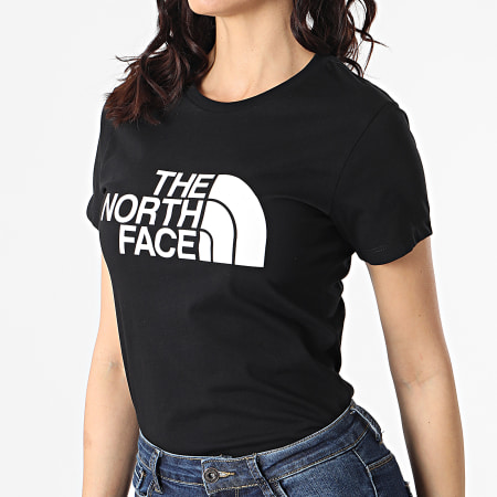 The North Face - Tee Shirt Femme Easy A4T1QJK3 Noir