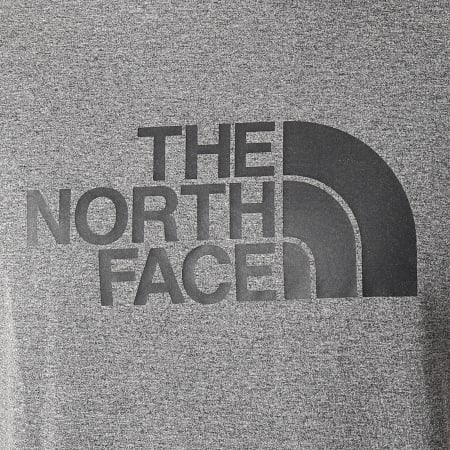 The North Face - Camiseta Easy A2TX3JBV gris jaspeado