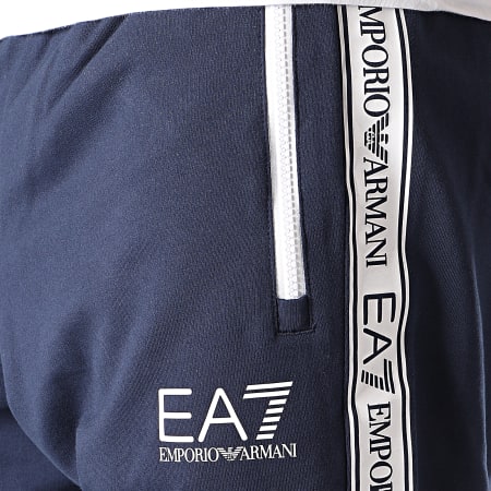 EA7 Emporio Armani - Pantalon Jogging A Bandes 3KPP51-PJ05Z Bleu Marine