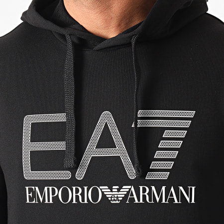 EA7 Emporio Armani - Sweat Capuche 3KPM62-PJ05Z Noir