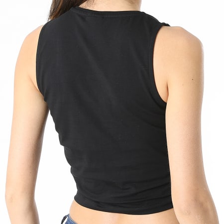 Noisy May - Camiseta sin mangas para mujer, color negro