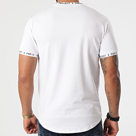 Project X Paris - Tee Shirt Oversize 2110148 Blanc Réfléchissant Camouflage