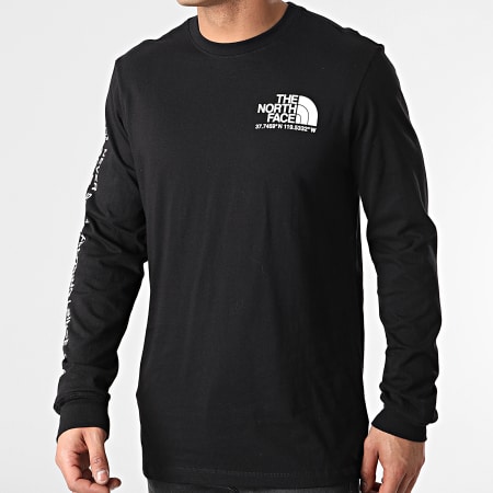 The North Face - Tee Shirt Manches Longues Coordinates 55VC Noir