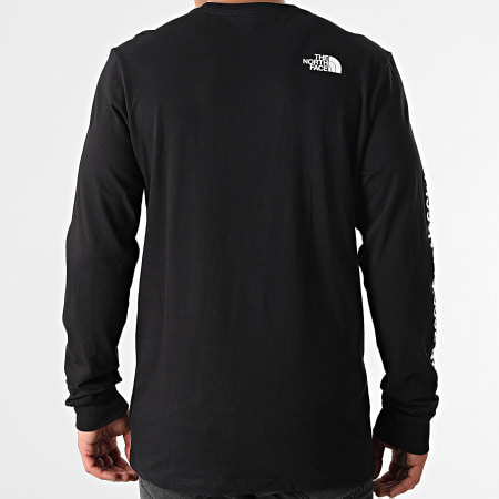 The North Face - Tee Shirt Manches Longues Coordinates 55VC Noir