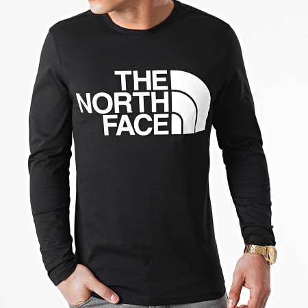 The North Face - Standard A5585 Maglietta a maniche lunghe nera