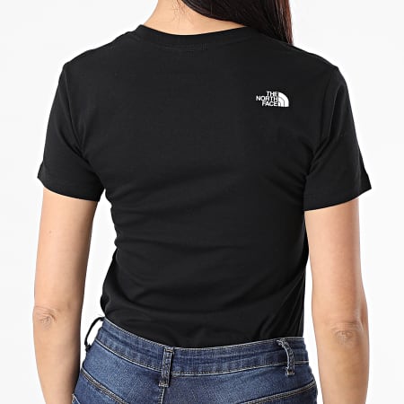 The North Face - Camiseta cúpula simple para mujer A4T1AJK3 Negro