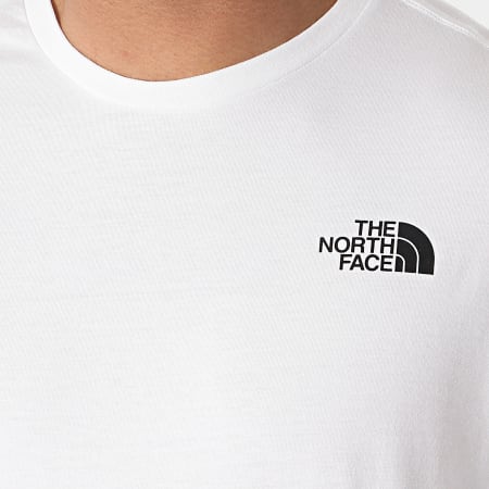 The North Face - Tee Shirt Manches Longues Easy A2TX1 Blanc