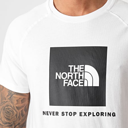 The North Face - Camiseta Raglan Caja Roja A3BQO Blanca