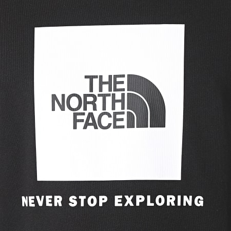 The North Face - Tee Shirt Raglan Red Box A3BQO Noir