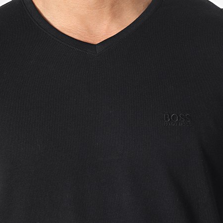 BOSS - Lot De 2 Tee Shirts Col V RN 50377779 Noir