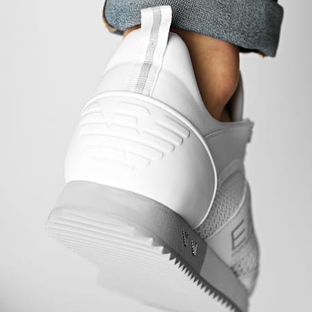 EA7 Emporio Armani - X8X027-XK050 Sneakers bianco argento