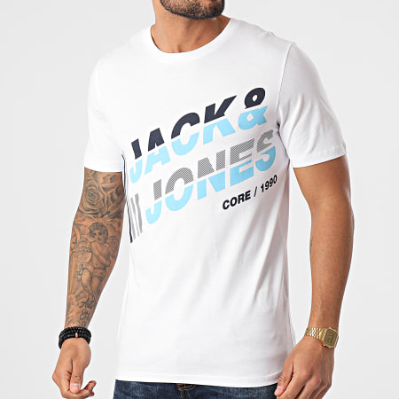 Jack And Jones - Tee Shirt Alpha Blanc