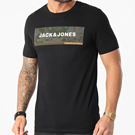 Jack And Jones - Tee Shirt Campa Noir