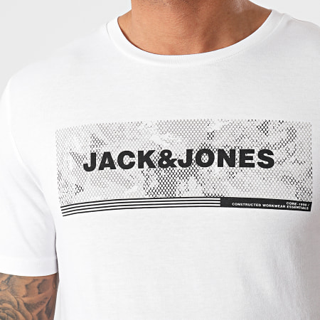 Jack And Jones - Tee Shirt Campa Blanc