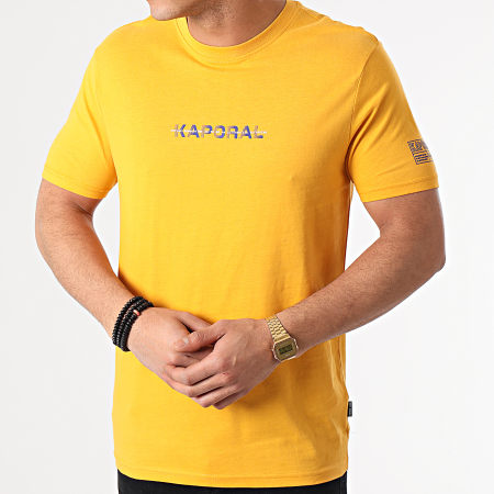 Kaporal - Tee Shirt Drift Jaune Moutarde