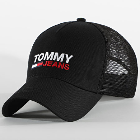 Tommy Jeans - Casquette Trucker Flag 7172 Noir