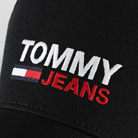 Tommy Jeans - Casquette Trucker Flag 7172 Noir