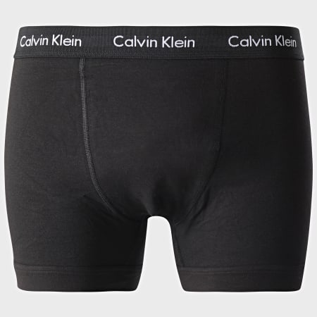 Calvin Klein - Lot De 3 Boxers Cotton Stretch U2662G Rouge Bleu Roi Noir