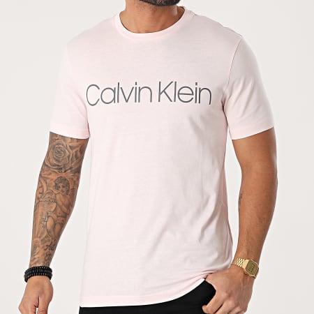 Calvin Klein - Tee Shirt Front Logo 3078 Rose