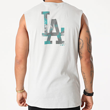 New Era - Tee Shirt Sans Manches Infill TM Logo Los Angeles Dodgers 12590912 Gris