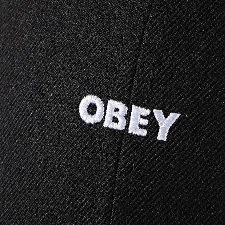 Obey - Casquette Serge 6 Panel Noir