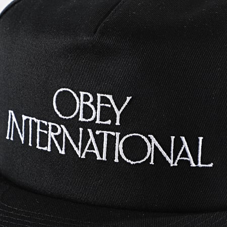 Obey - Casquette Snapback Players Club Noir