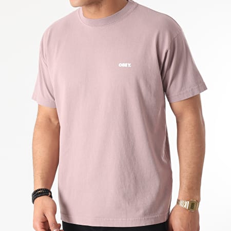 Obey - Tee Shirt Bold Violet