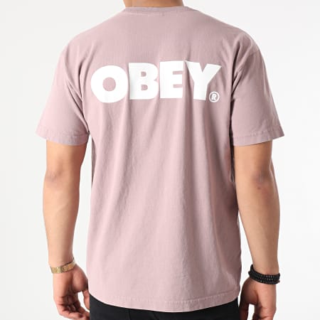 Obey - Tee Shirt Bold Violet