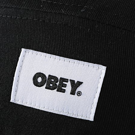 Obey - Casquette 5 Panel Bold Label Organic Noir