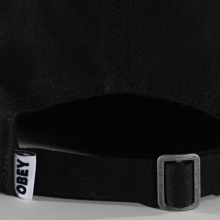 Obey - Casquette 5 Panel Bold Label Organic Noir