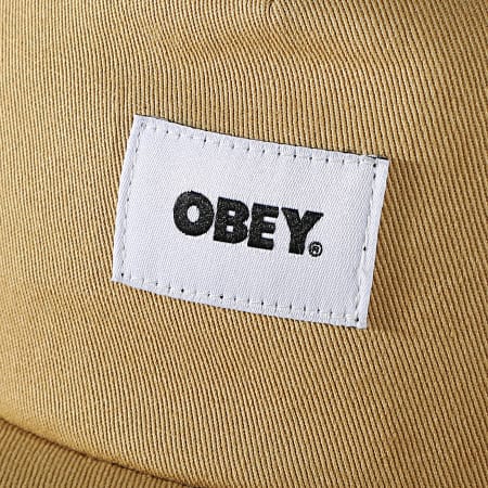 Obey - Casquette Bold Label Beige