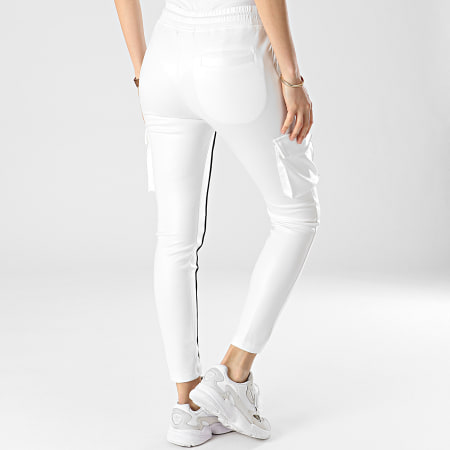 Project X Paris - Pantalon Jogging Femme F207041-1 Blanc