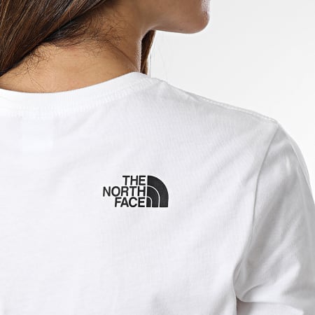 The North Face - Tee Shirt Manches Longues Femme Standard A4M7FFN4 Blanc