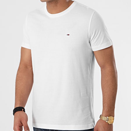 Tommy Jeans - Set di 2 magliette CNeck 0705 Bianco Navy