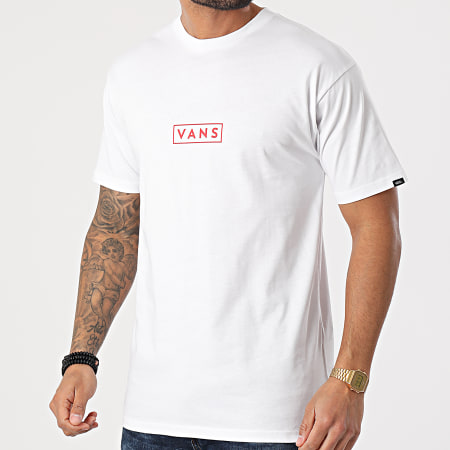 Vans - Camiseta Classic Easy Box 0A5E813PS Blanco