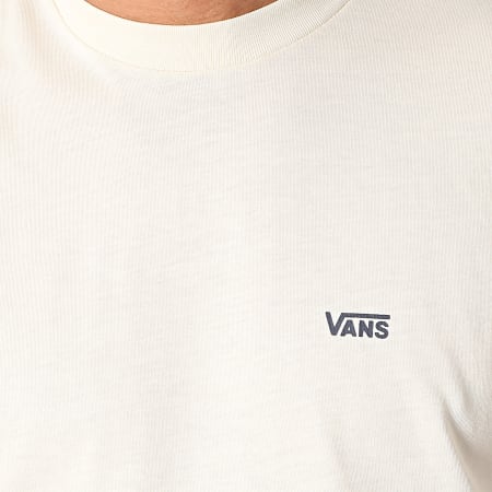 Vans - Tee Shirt Colorblock 0A3CZDZ5 Beige Bleu Marine