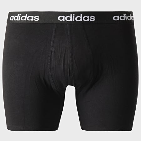 Adidas Sportswear - Lot De 2 Boxers Linear GU8888 Noir