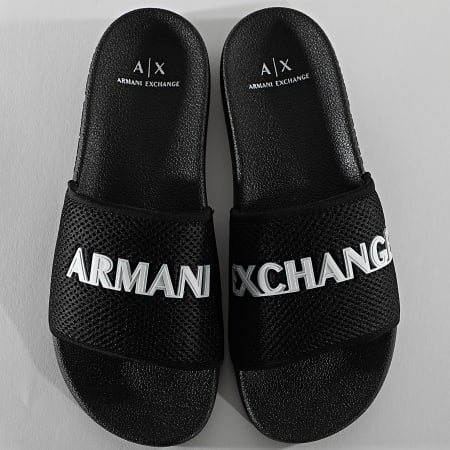 Armani Exchange - Claquettes XUP001-XV087 Noir