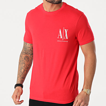 Armani Exchange - Tee Shirt 8NZTPH-ZJH4Z Rouge