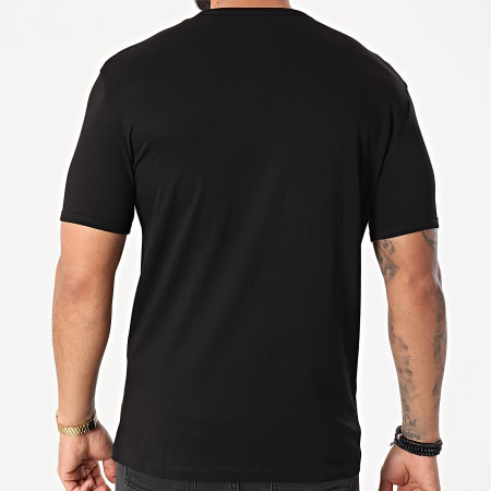 Armani Exchange - Tee Shirt 8NZTCC-Z8H4Z Noir Orange