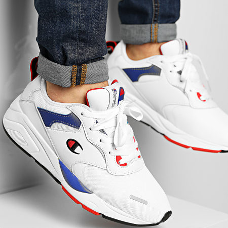 Champion Baskets Lexington 210 S21405 White Royal Blue Red Ryses