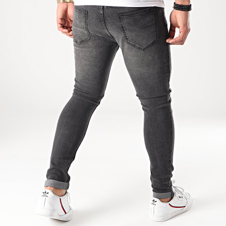 Classic Series - Jeans skinny essenziali grigio antracite