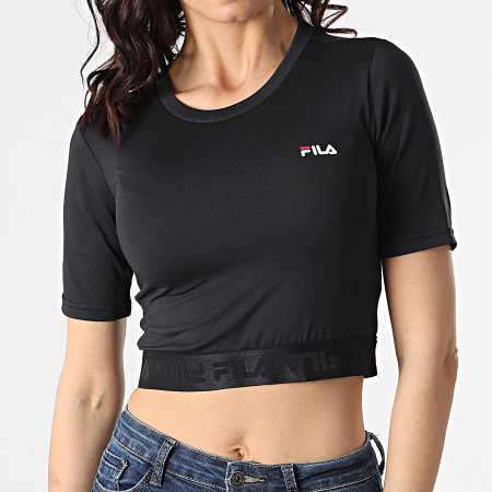 Fila - Tee Shirt Femme Crop Caylin 688520 Noir