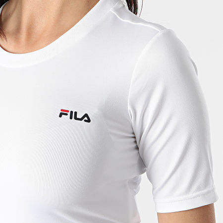 Fila - Tee Shirt Femme Crop Caylin 688520 Blanc