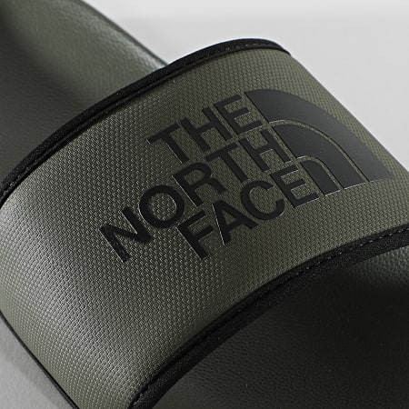 The North Face - Claquettes Basic Slide III T2RBQW Vert Kaki