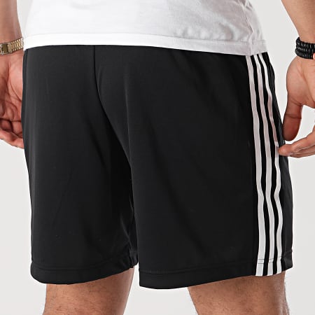 Adidas Sportswear - Short Jogging A Bandes GM2127 Noir